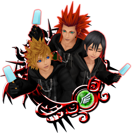 Roxas & Axel & Xion - KHUX Wiki